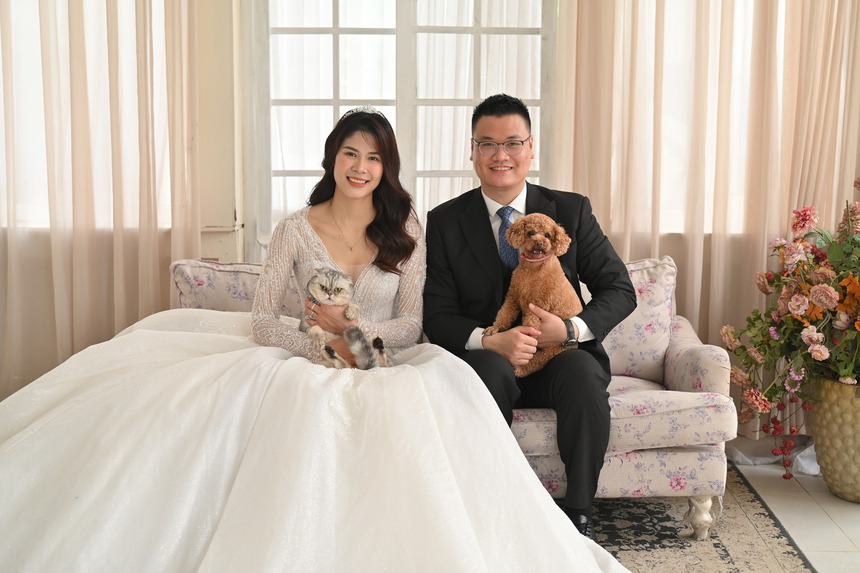 Chân dài bóng chuyền Việt Nam siêu chắn bóng, hạnh phúc viên mãn bên chồng ‘soái ca’ cao trên 1,9m - Ảnh 7.