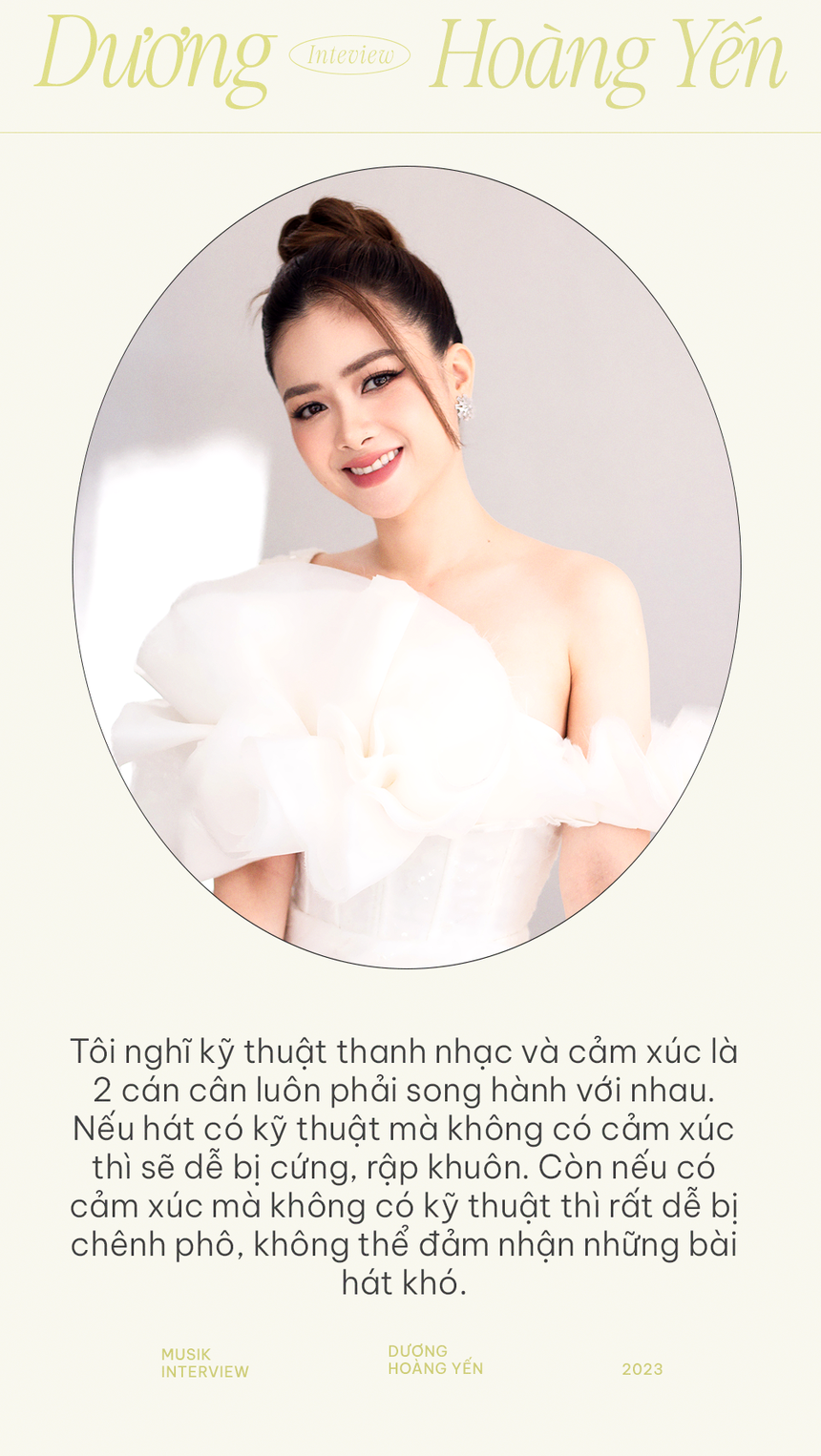 Dương Hoàng Yến: "Nếu không có kĩ thuật thanh nhạc thì sao có thể hát cảm xúc được?”  - Ảnh 12.