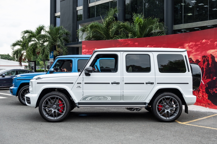 Tôi ngồi thử Mercedes-AMG G 63 Edition 55: Xe nhà giàu đúng nghĩa, thêm vài tiết trang trí nhưng giá chênh hơn 1 tỷ đồng - Ảnh 5.