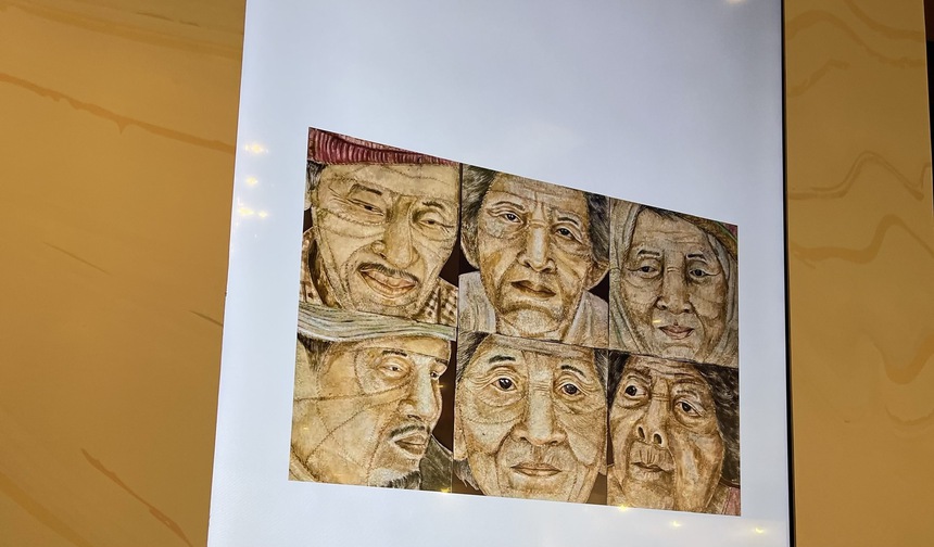 Ngỡ ngàng trước những bức tranh nghệ thuật: Vòng đời của chiếc xe đẹp đến lạ thường, nghề gia truyền cũng trở nên độc đáo - Ảnh 4.