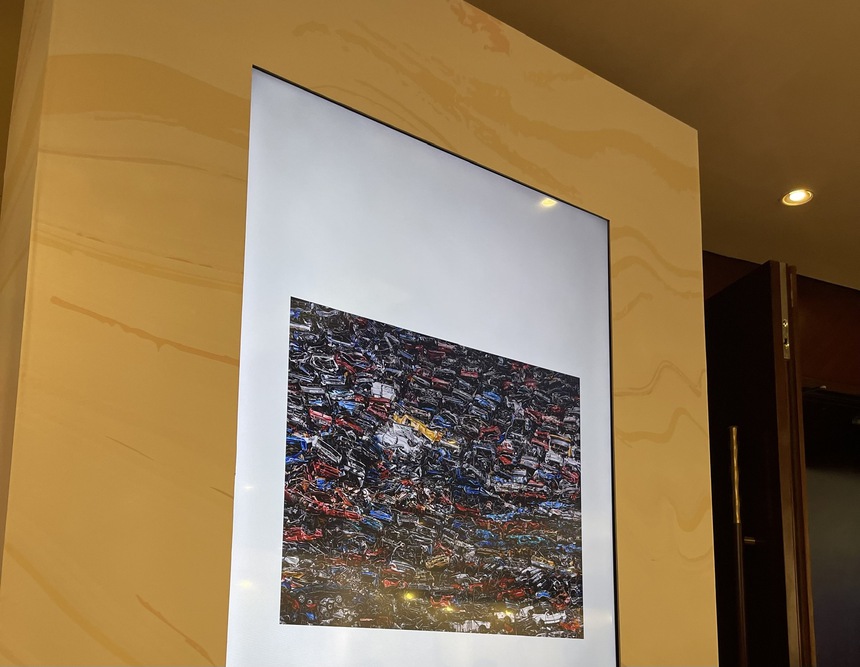 Ngỡ ngàng trước những bức tranh nghệ thuật: Vòng đời của chiếc xe đẹp đến lạ thường, nghề gia truyền cũng trở nên độc đáo - Ảnh 3.