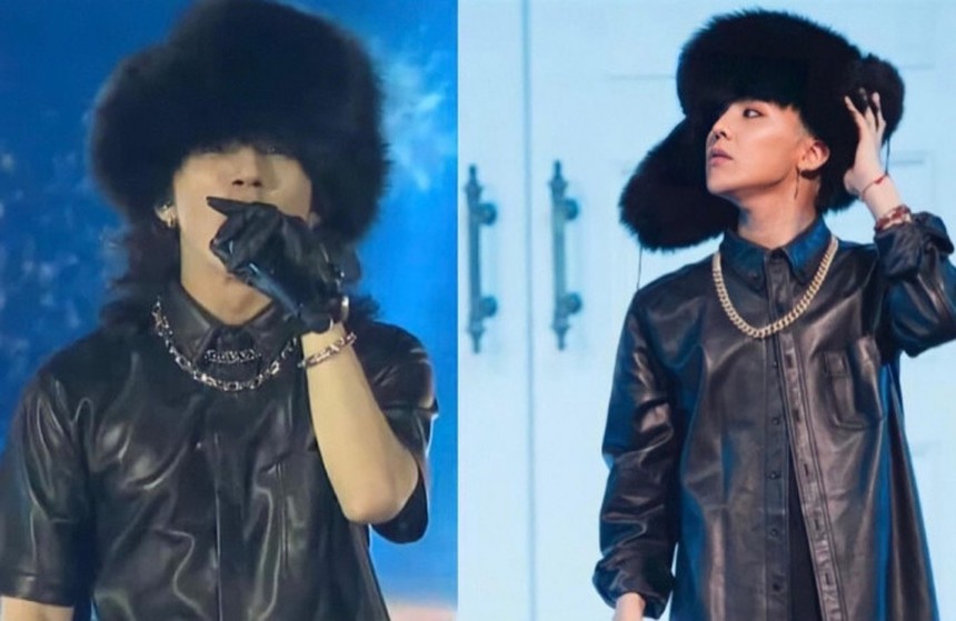 Xếp hàng ở sân bay, Sơn Tùng lại bị soi 'bắt chước' G-Dragon nhưng lần này có hợp lý? - Ảnh 2. Xếp hàng ở sân bay, Sơn Tùng lại bị soi 'bắt chước' G-Dragon nhưng lần này có hợp lý? - Ảnh 2.