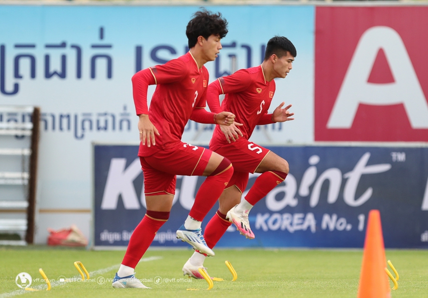 U22 Việt Nam có hành động tinh quái, quyết giấu bài trước khi chạm trán U22 Thái Lan - Ảnh 5. U22 Việt Nam có hành động tinh quái, quyết giấu bài trước khi chạm trán U22 Thái Lan - Ảnh 5.