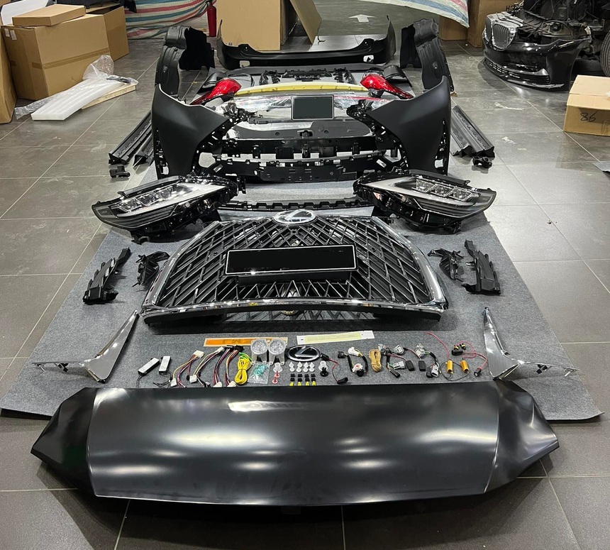 Chỉ mất 3 ngày, tốn 300 triệu, thợ Việt lột xác Toyota Alphard trông giống hệt Lexus LM giá gần 7 tỷ, nhìn ngoài khó phân biệt nổi hàng độ - Ảnh 7.