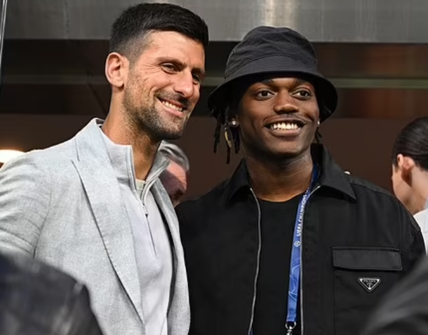 Djokovic đến sân cổ vũ, gặp Ibrahimovic, Leao, Milan vẫn thua chóng vánh ở bán kết cúp C1 - Ảnh 4.