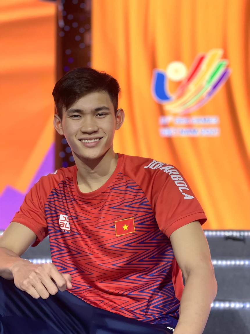 ‘Nam thần’ làng bơi Phạm Thanh Bảo, bố buôn cau, mẹ làm thuê, mơ giành huy chương Olympic - Ảnh 10. ‘Nam thần’ làng bơi Phạm Thanh Bảo, bố buôn cau, mẹ làm thuê, mơ giành huy chương Olympic - Ảnh 10.