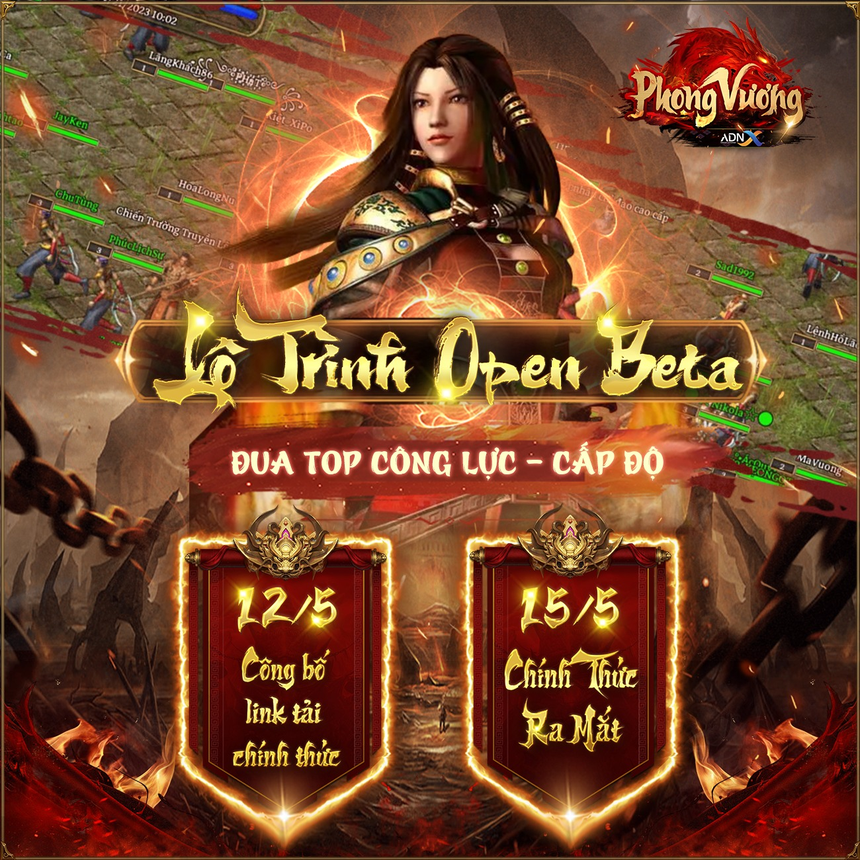 Phong Vương ADNX Mobile kết thúc thành công Closed Beta, chính thức ra mắt ngày 15/5 - Ảnh 2.