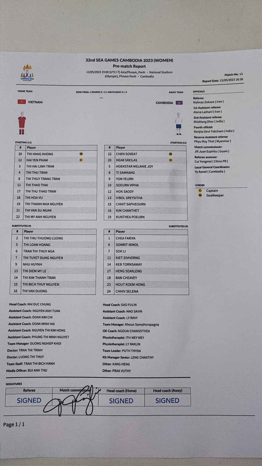 Huỳnh Như bất ngờ ngồi dự bị ở bán kết, ‘cơn lốc’ Thanh Nhã đá chính sẵn sàng ghi bàn thay đàn chị - Ảnh 3. Huỳnh Như bất ngờ ngồi dự bị ở bán kết, ‘cơn lốc’ Thanh Nhã đá chính sẵn sàng ghi bàn thay đàn chị - Ảnh 3.