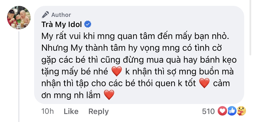 Cậu út nhà Trà My Idol gây sốt với biểu cảm bẽn lẽn khi nắm tay "bạn gái", nhưng lời nhắn của nữ ca sĩ mới gây chú ý! - Ảnh 4. Cậu út nhà Trà My Idol gây sốt với biểu cảm bẽn lẽn khi nắm tay "bạn gái", nhưng lời nhắn của nữ ca sĩ mới gây chú ý! - Ảnh 4.