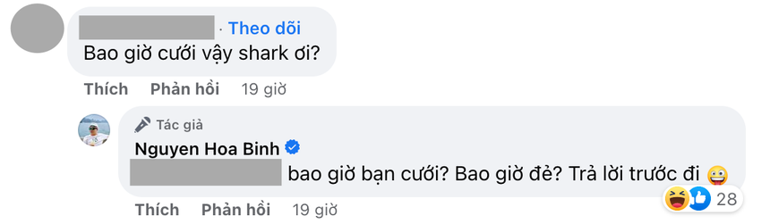 Shark Bình đích thân trả lời câu hỏi cưới Phương Oanh sau khi thông báo ly hôn - Ảnh 2. Shark Bình đích thân trả lời câu hỏi cưới Phương Oanh sau khi thông báo ly hôn - Ảnh 2.