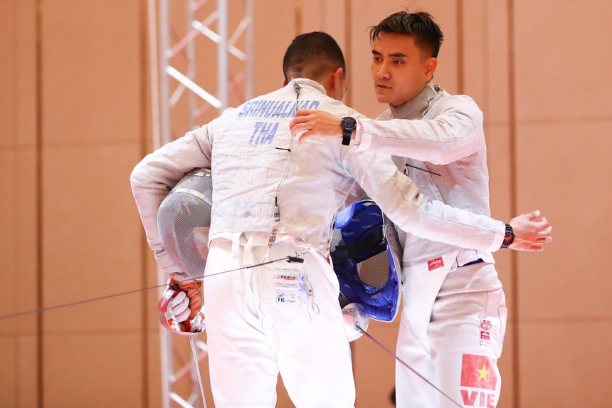 VĐV Việt Nam mất HCV trong tức tưởi, HLV thốt lên: 'Trọng tài quá thiên vị cho Thái Lan' - Ảnh 2.