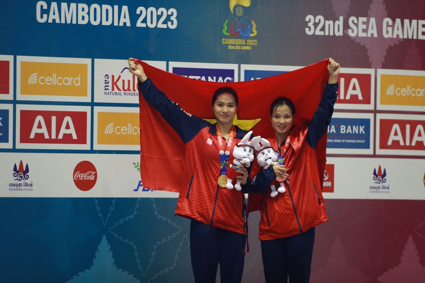 Cập nhật BXH Huy chương SEA Games 32: Đoàn Việt Nam bỏ xa Thái Lan; Campuchia có nguy cơ rơi khỏi tốp đầu - Ảnh 5.