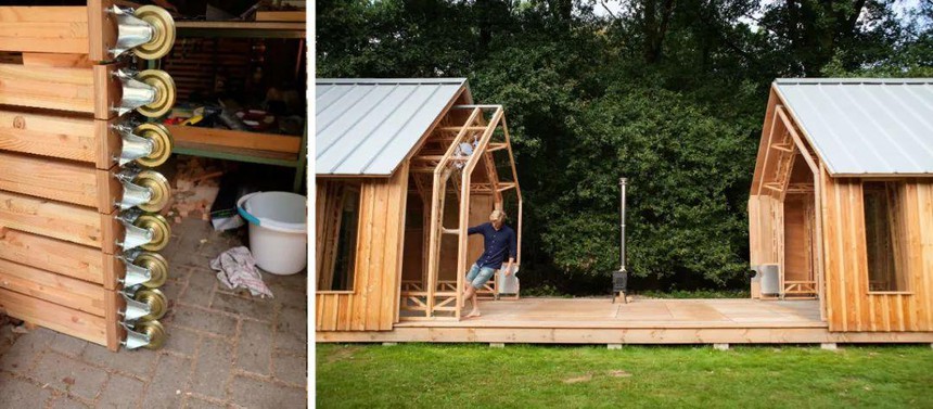 21 tuổi tự tay xây nhà cho mẹ dưỡng già, chàng trai bất ngờ được nhận học bổng và loạt giải thưởng kiến trúc: Căn nhà trở nên nổi tiếng không gian 'tự đóng mở', 'di chuyển' đến bất kỳ đâu trên thế giới - Ảnh 6.