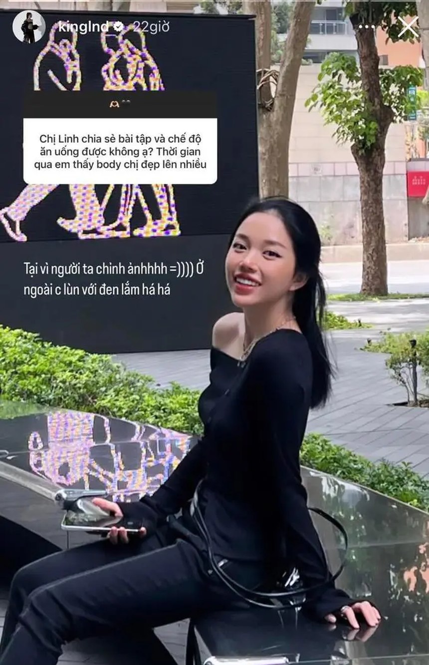 Dù đã 'trùng tu' nhan sắc, Linh Ngọc Đàm vẫn cần 'thủ thuật' để đẹp online - Ảnh 2. Dù đã 'trùng tu' nhan sắc, Linh Ngọc Đàm vẫn cần 'thủ thuật' để đẹp online - Ảnh 2.