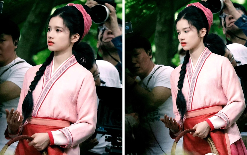 Mê mẩn tạo hình cổ trang đầu tiên trong sự nghiệp của 'công chúa' Trương Tịnh Nghi - Ảnh 1.