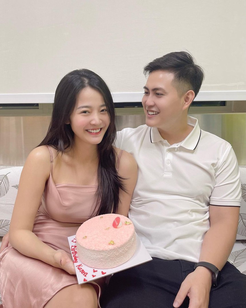 Karen Nguyễn làm mẹ: Gần sinh vẫn đi lựa từng viên gạch xây nhà, thấy vợ khóc vì tăng 25kg chồng dựng luôn trong gym tại gia  - Ảnh 4.