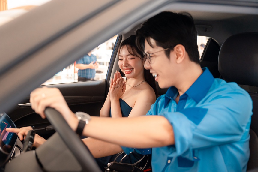 VinFast VF 5 Plus gây sốt với giới trẻ - Ảnh 10.