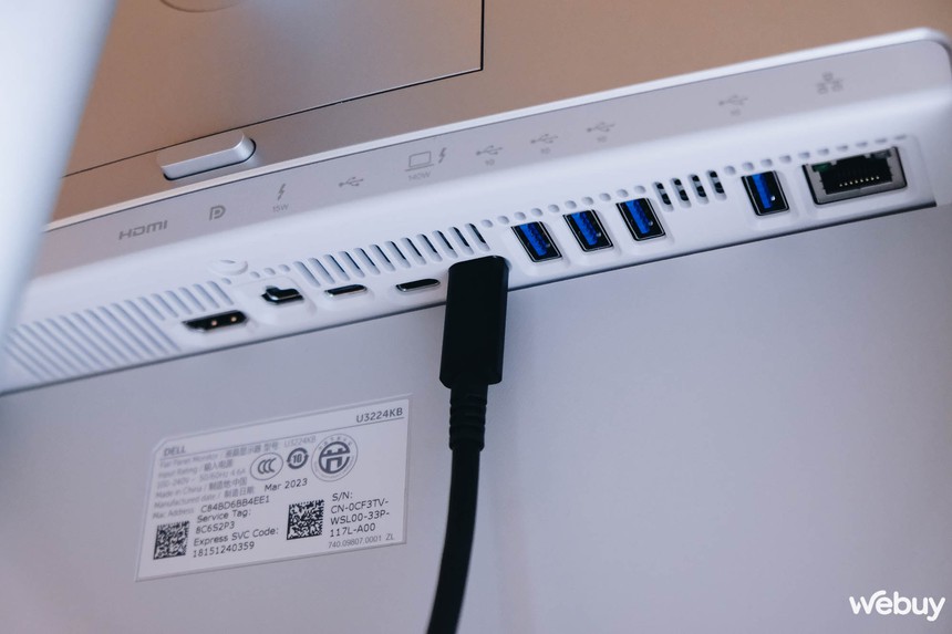 Cận cảnh màn hình Dell UltraSharp 6K U3224KB: Nhiều trang bị đến Apple cũng phải "chào thua” mà giá chỉ bằng 1/2 - Ảnh 8.