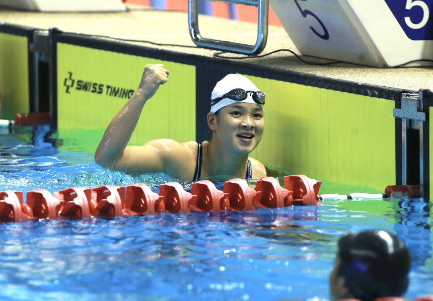 Cập nhật BXH Huy chương SEA Games 32: Đoàn Việt Nam bỏ xa Thái Lan sau cú 'nhấn ga' ngoạn mục; Campuchia bất ngờ rơi khỏi top 3 - Ảnh 2.