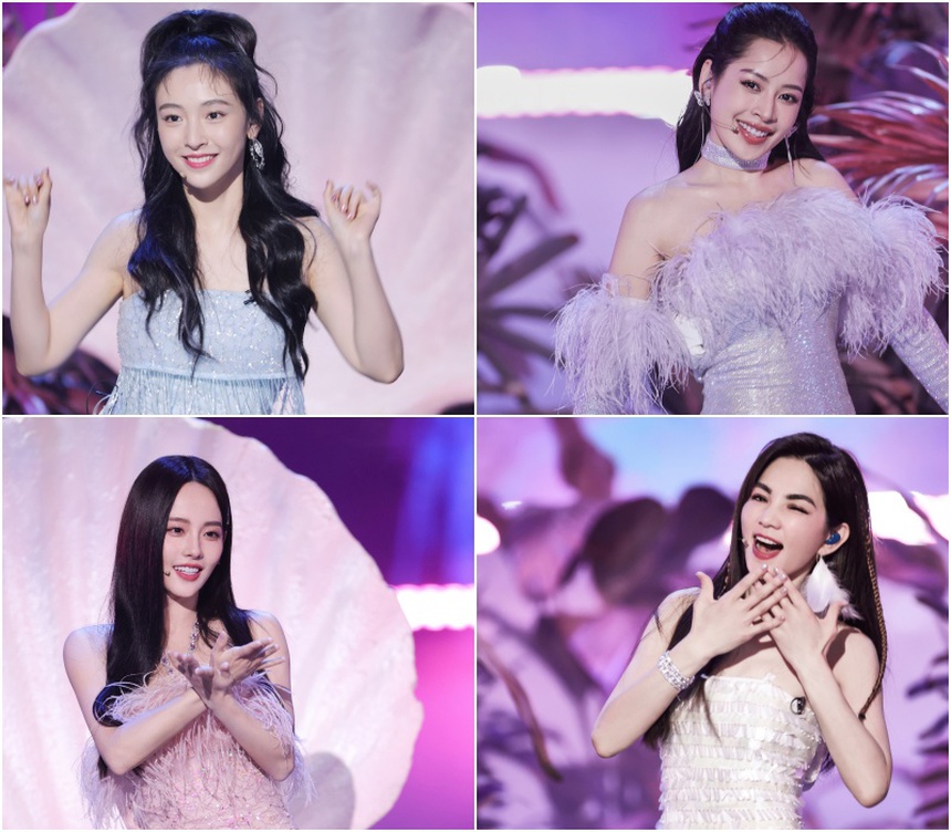 Màn trình diễn của đội Amber tại show Đạp Gió được đầu tư sân khấu quá khủng, giọng hát tốt hơn team Chi Pu? - Ảnh 4. Màn trình diễn của đội Amber tại show Đạp Gió được đầu tư sân khấu quá khủng, giọng hát tốt hơn team Chi Pu? - Ảnh 4.