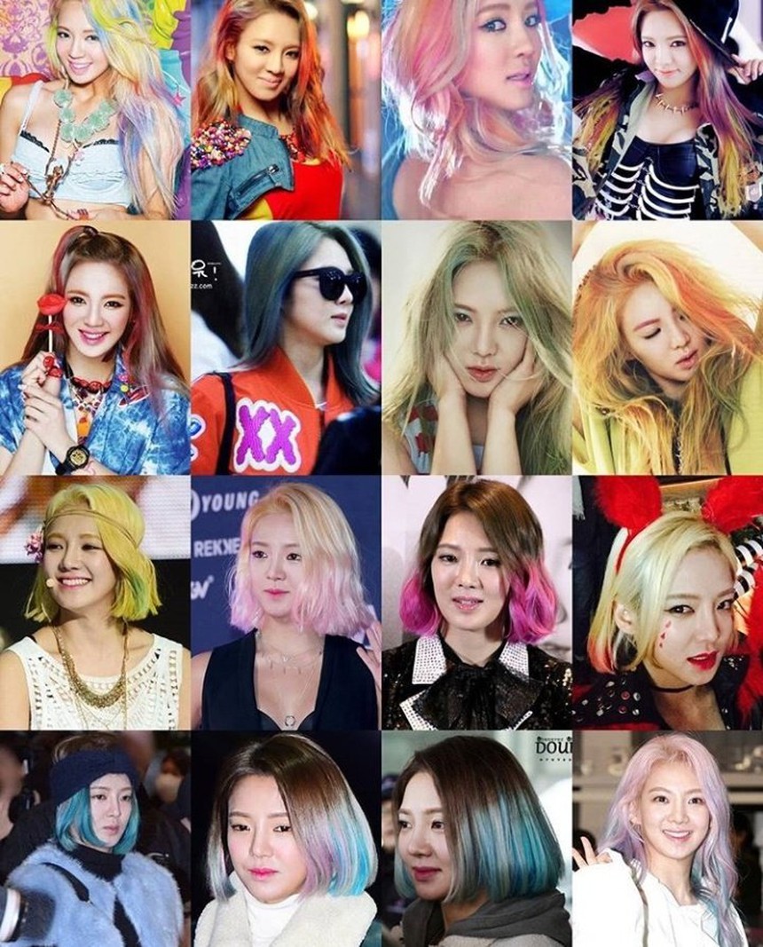 10 idol nhuộm tóc nhiều nhất Kpop: Rosé không phải số 1, 2 mỹ nam với da trắng phát sáng cứ đổi màu tóc là gây sốt - Ảnh 1.