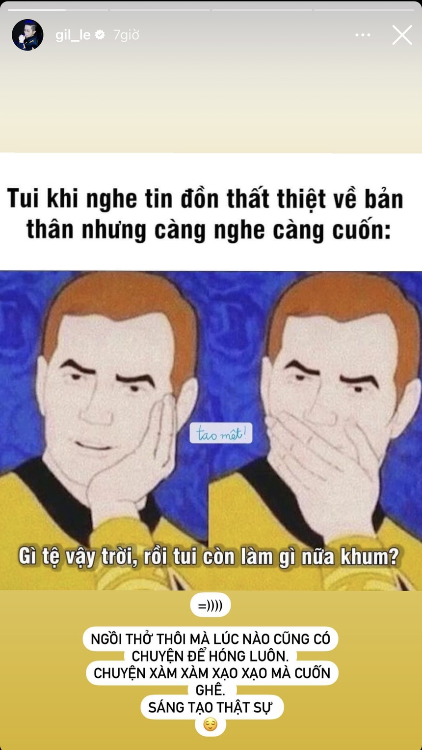 Gil Lê có động thái đáng chú ý trước loạt thông tin đời tư trong quá khứ bị đào lại - Ảnh 2.