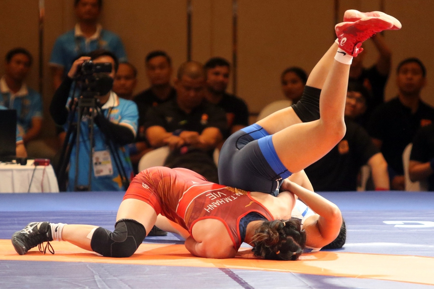 Hạ đo ván Thái Lan và Campuchia với kịch bản ‘kinh hoàng’, đội võ Việt Nam ẵm trọn bộ HCV SEA Games - Ảnh 10.