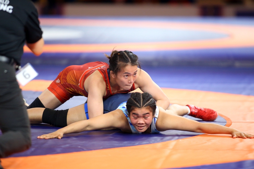 Hạ đo ván Thái Lan và Campuchia với kịch bản ‘kinh hoàng’, đội võ Việt Nam ẵm trọn bộ HCV SEA Games - Ảnh 9.