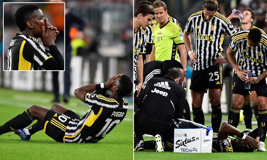 Pogba vừa đá chính trở lại đã dính chấn thương, bật khóc vì đen đủi - Ảnh 2.