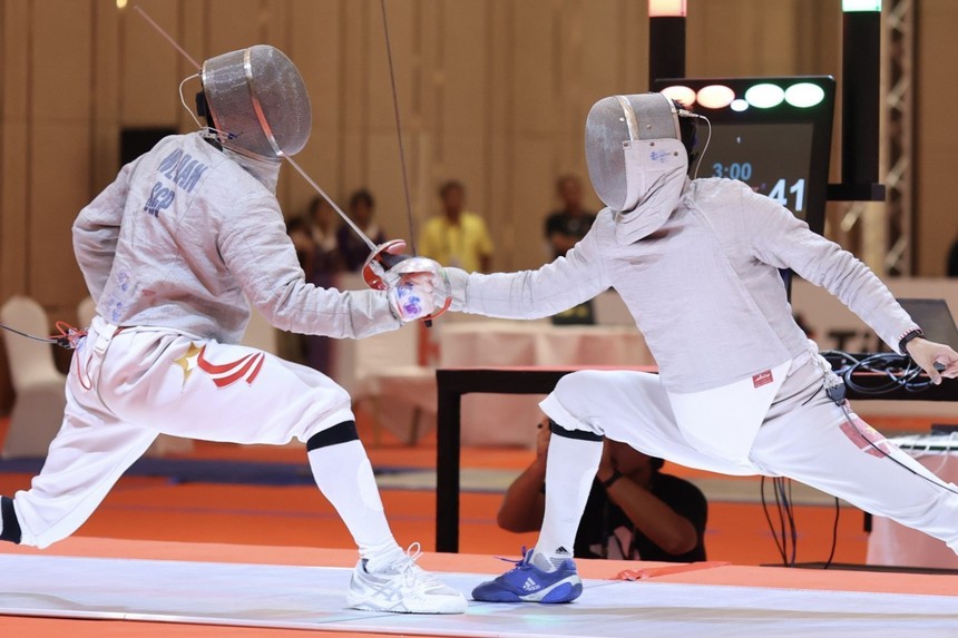 Đội tuyển Đấu kiếm: Nỗ lực phút cuối - Ảnh 1. Đội tuyển Đấu kiếm: Nỗ lực phút cuối - Ảnh 1.