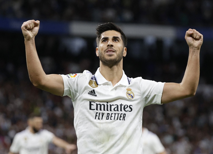 Hàng công Real Madrid: Vũ khí Marco Asensio - Ảnh 1.