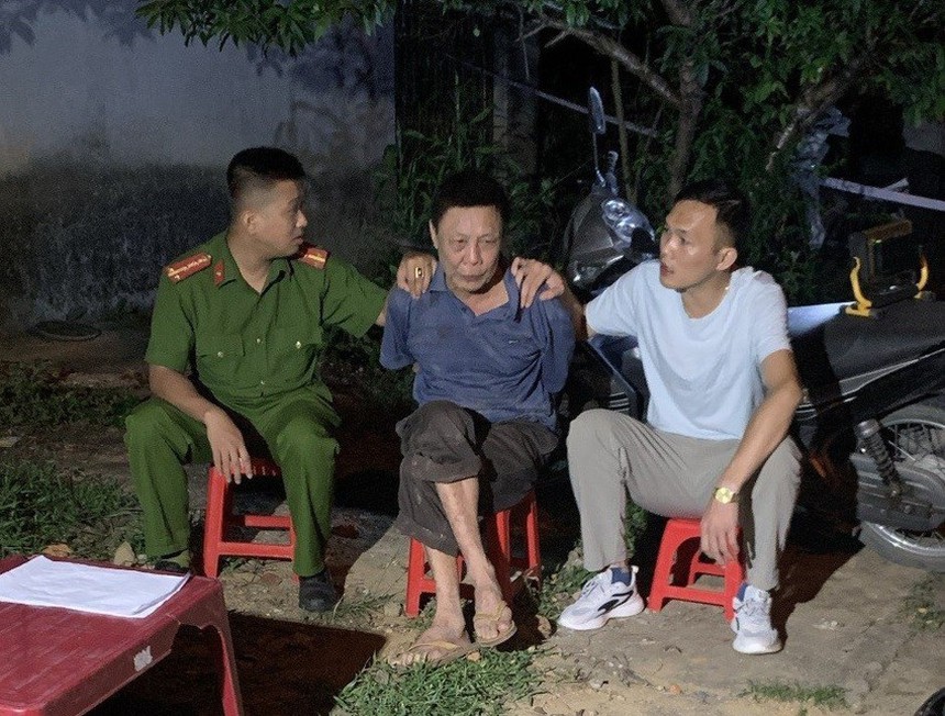 Đã vi phạm nồng độ cồn còn dùng dao đâm trọng thương cảnh sát giao thông - Ảnh 1.