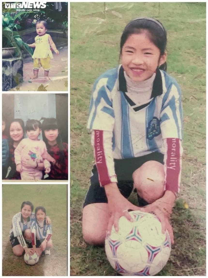 Câu chuyện của Thanh Nhã: Từ bóng đá phong trào, tới siêu phẩm ở SEA Games 32 - Ảnh 2.