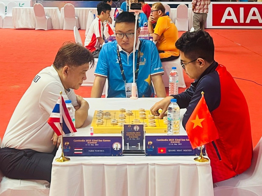 Đội tuyển cờ Tướng: Vượt qua áp lực - Ảnh 1.