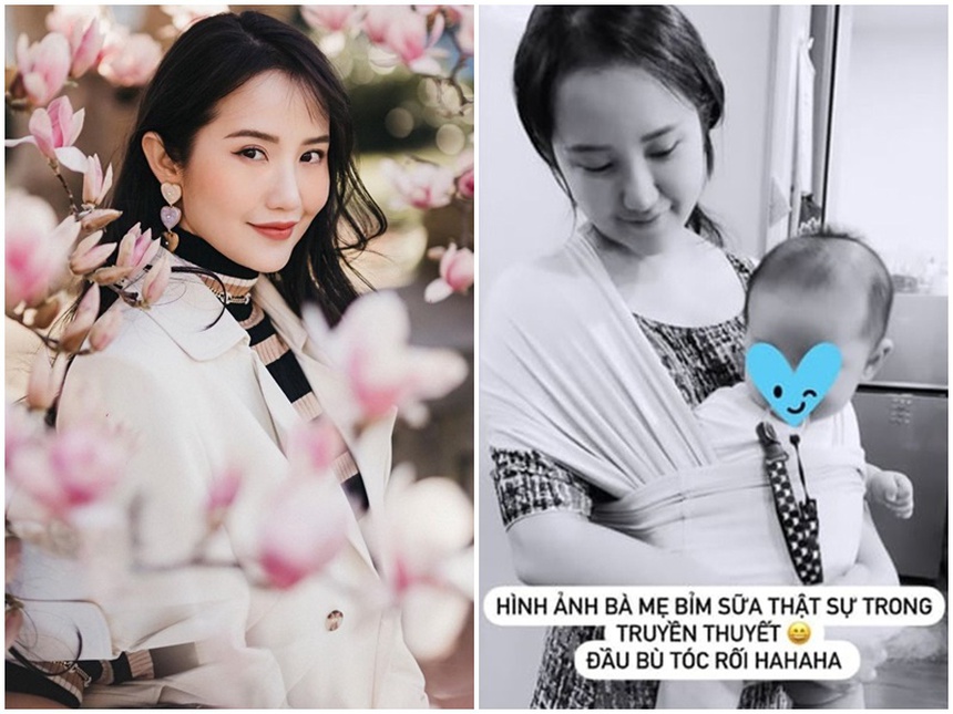 Dàn hot girl xả vai khi có con: “Nữ thần” MXH có cân được combo mặt mộc - đầu bù - tóc rối? - Ảnh 2.