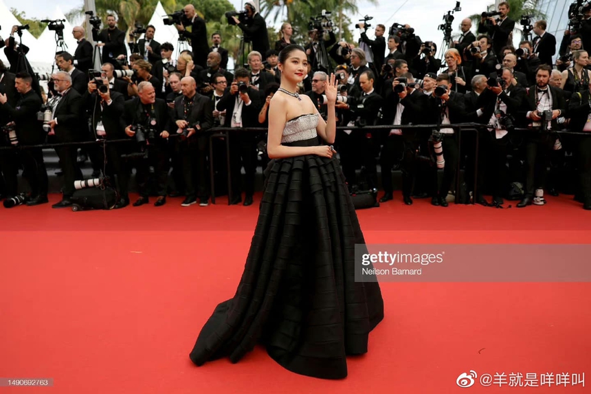 Dàn sao châu Á qua ống kính Getty Images tại LHP Cannes 2023: Chompoo Araya so kè ác liệt với Phạm Băng Băng, Chu Nhất Long soái khí như tổng tài - Ảnh 14.