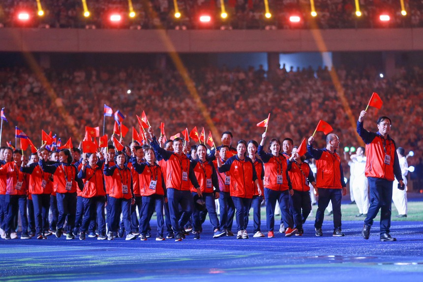 Giành 2 HCV Vovinam ở SEA Games 32, võ sĩ Campuchia được vinh danh VĐV tiêu biểu  - Ảnh 5.