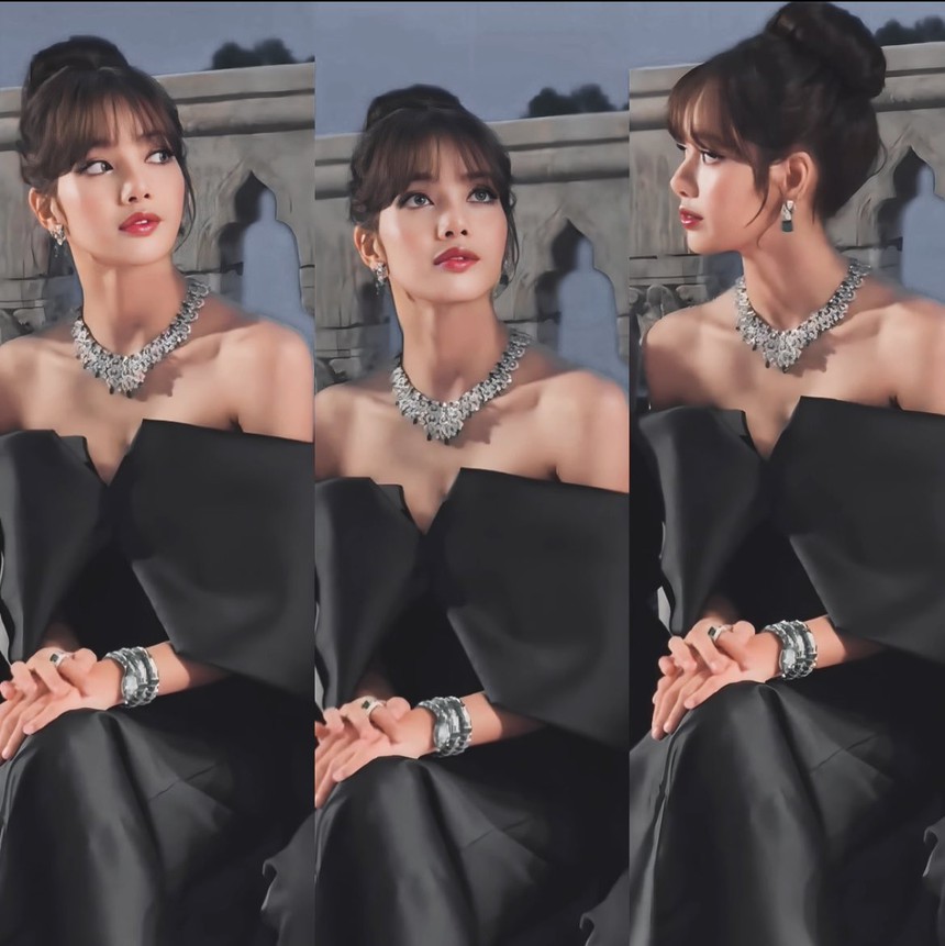 Lisa làm nên định nghĩa "nhan sắc huỷ diệt cam thường" ở sự kiện BVLGARI, tạo khung hình như mơ bên Zendaya và Hoa hậu thế giới - Ảnh 4.