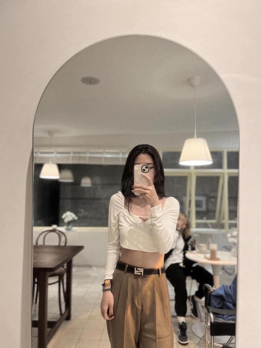 Chọn gu thời trang tôn vòng eo con kiến, Thanh Nhã khoe sắc vóc ấn tượng - Ảnh 5.