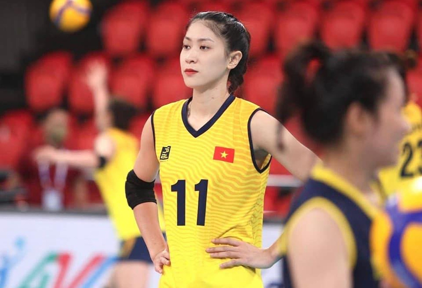 Hot girl bóng chuyền Kiều Trinh tấn công vũ bão vẫn đẹp hút hồn - Ảnh 3.