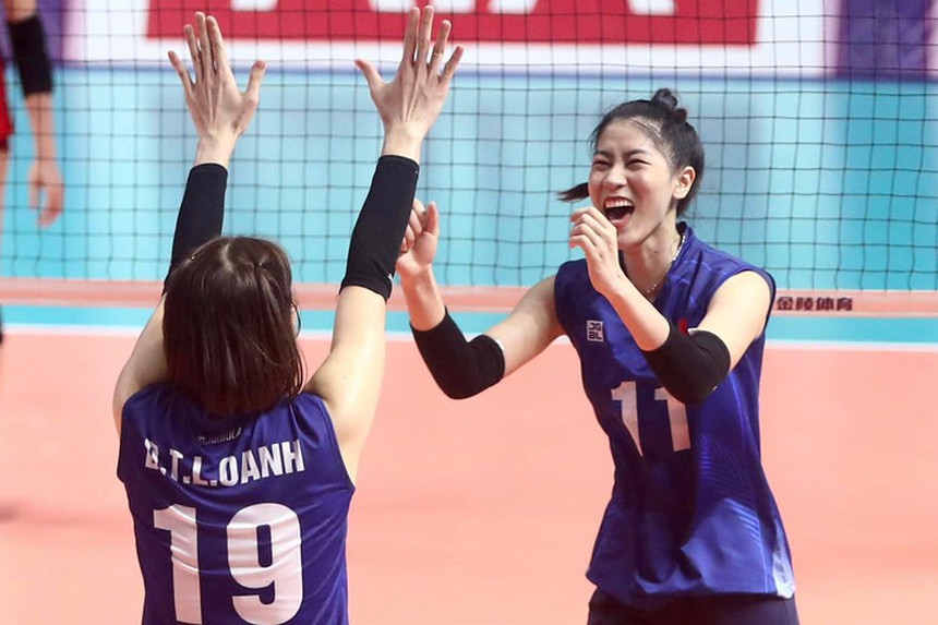 Hot girl bóng chuyền Kiều Trinh tấn công vũ bão vẫn đẹp hút hồn - Ảnh 4.