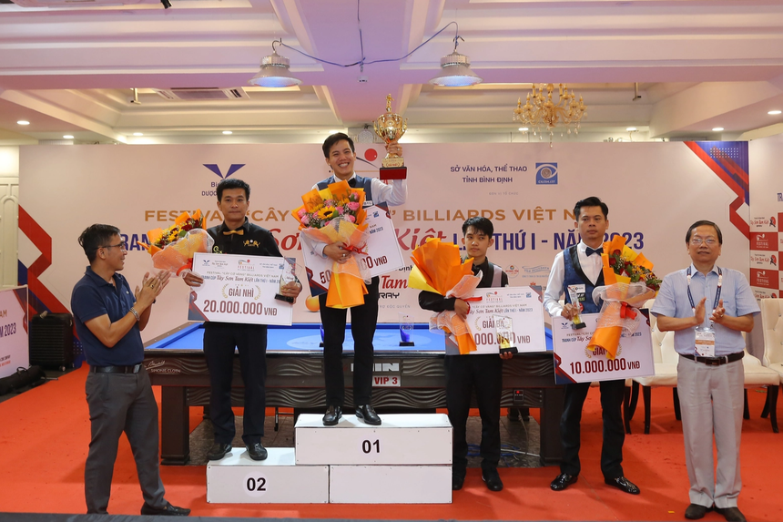 Nguyễn Huỳnh Phương Linh vô địch Festival cây cơ vàng billiards Việt Nam 2023 - Ảnh 2. Nguyễn Huỳnh Phương Linh vô địch Festival cây cơ vàng billiards Việt Nam 2023 - Ảnh 2.
