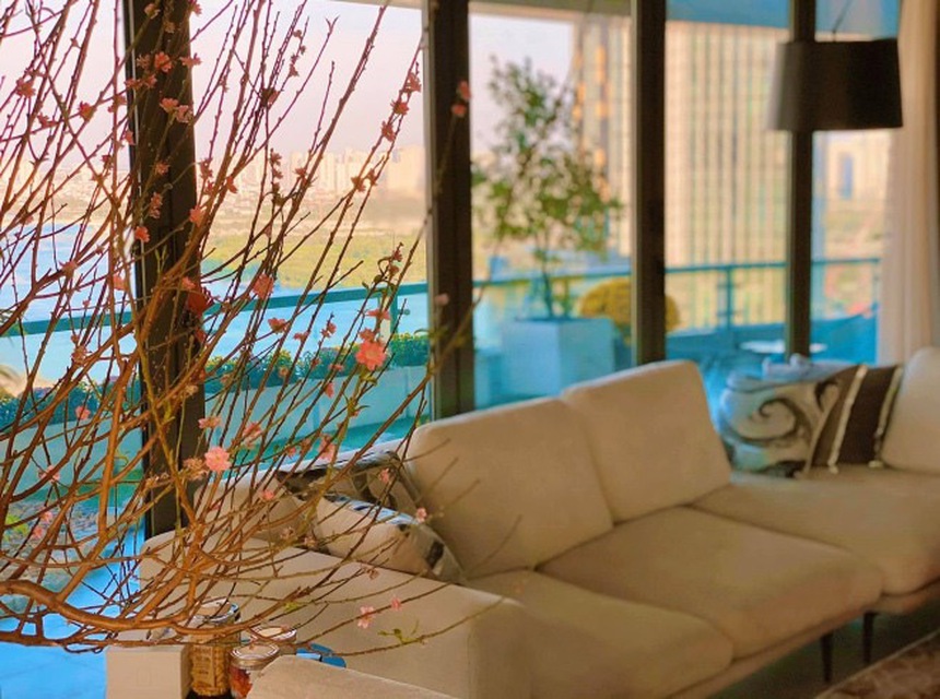 Biệt thự đắt đỏ của vợ chồng Đặng Thu Thảo: Nằm tại trung tâm Quận 1, view sang chảnh bao trọn thành phố - Ảnh 5.