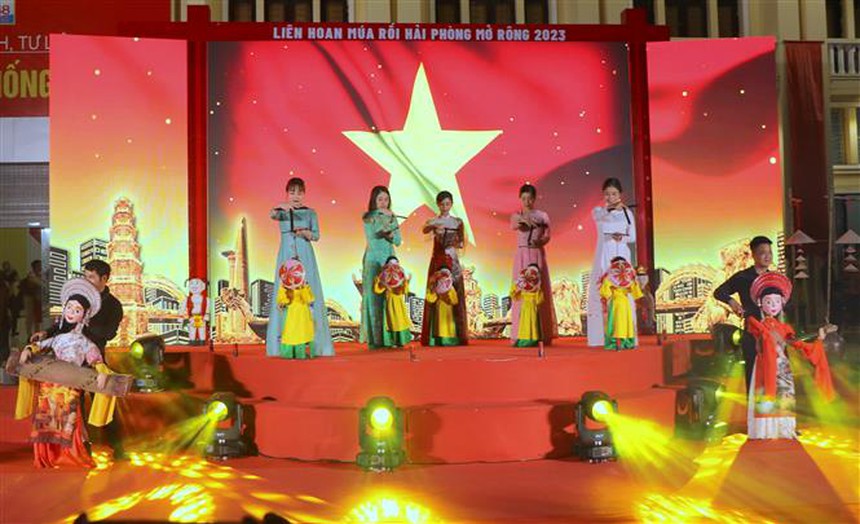 Khai mạc Liên hoan múa Rối Hải Phòng mở rộng 2023 - Ảnh 1.