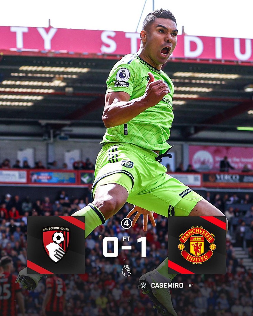 Casemiro lập 'siêu phẩm' ngẫu hứng giúp MU chạm 1 tay vào vé dự Cúp C1, Liverpool suýt thua trên sân nhà - Ảnh 3.