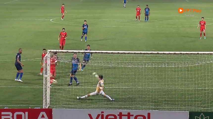 Hoàng Đức tỏa sáng, Viettel thắng kịch tính Bình Định trên sân Hàng Đẫy - Ảnh 1.