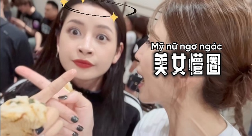 Dàn tỷ tỷ đạp gió 2023 nhiệt tình dạy Chi Pu tiếng Trung - Ảnh 6. Dàn tỷ tỷ đạp gió 2023 nhiệt tình dạy Chi Pu tiếng Trung - Ảnh 6.