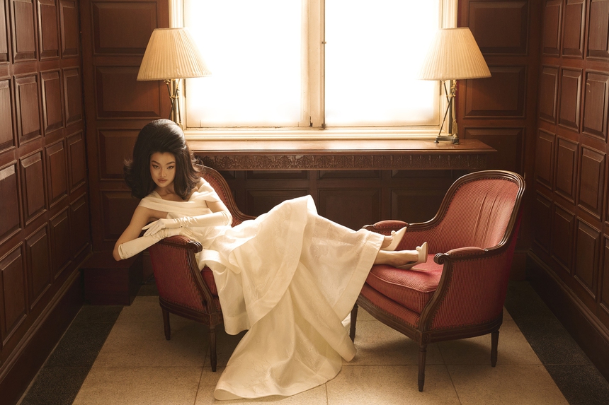 Những trang phục cổ điển ấn tượng của NTK Đỗ Mạnh Cường - Ảnh 1.