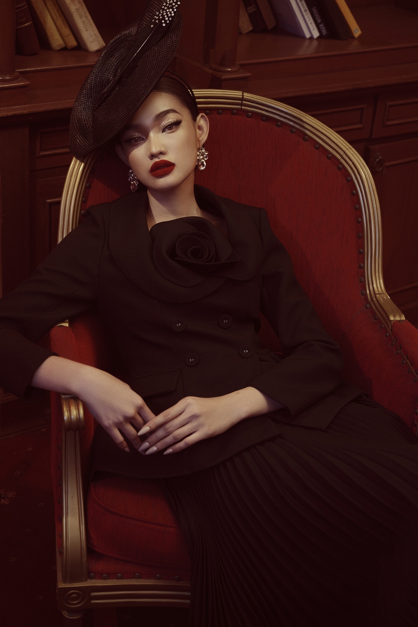 Những trang phục cổ điển ấn tượng của NTK Đỗ Mạnh Cường - Ảnh 15.