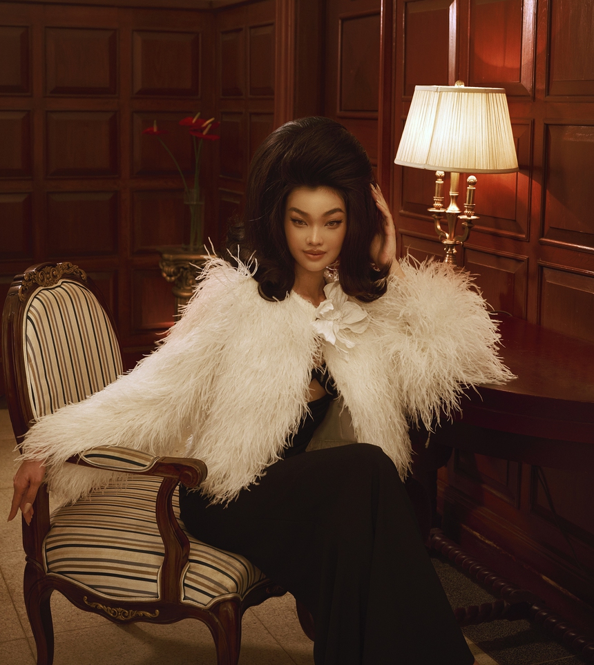 Những trang phục cổ điển ấn tượng của NTK Đỗ Mạnh Cường - Ảnh 32.